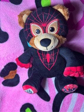 Build-A-Bear WorkshopMiles Morales Spider-Man bear.